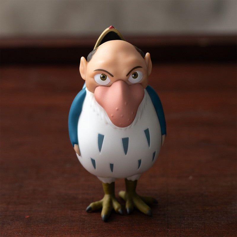 FIGURINE BOBBLE HEAD HOMME-HÉRON - LE GARÇON ET LE HÉRON