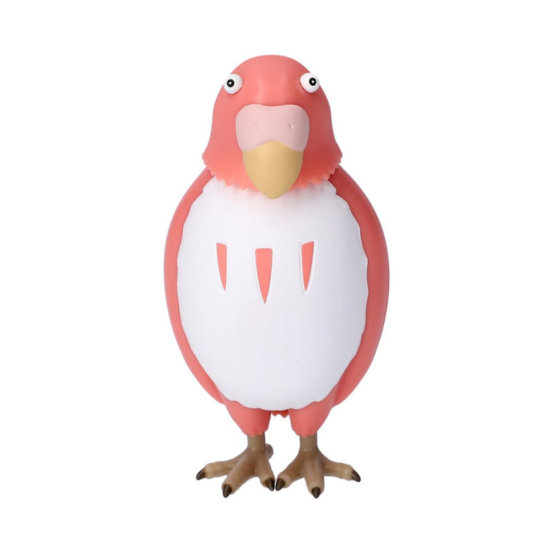 FIGURINE BOBBLE HEAD PERRUCHE ROUGE - LE GARÇON ET LE HÉRON