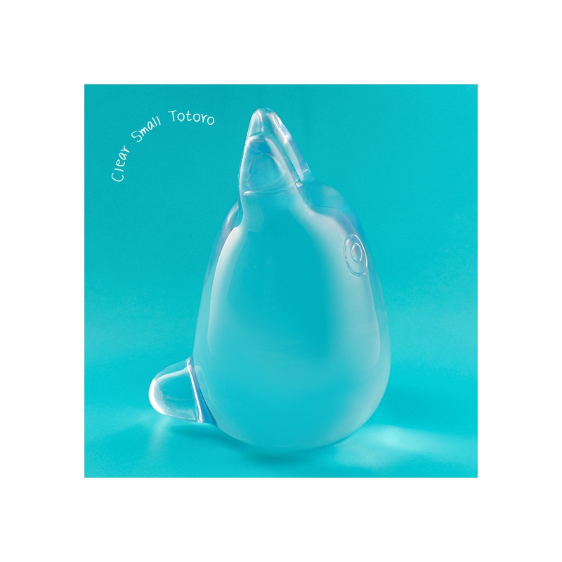 FIGURINE CRISTAL ARC EN CIEL TOTORO BLANC - MON VOISIN TOTORO