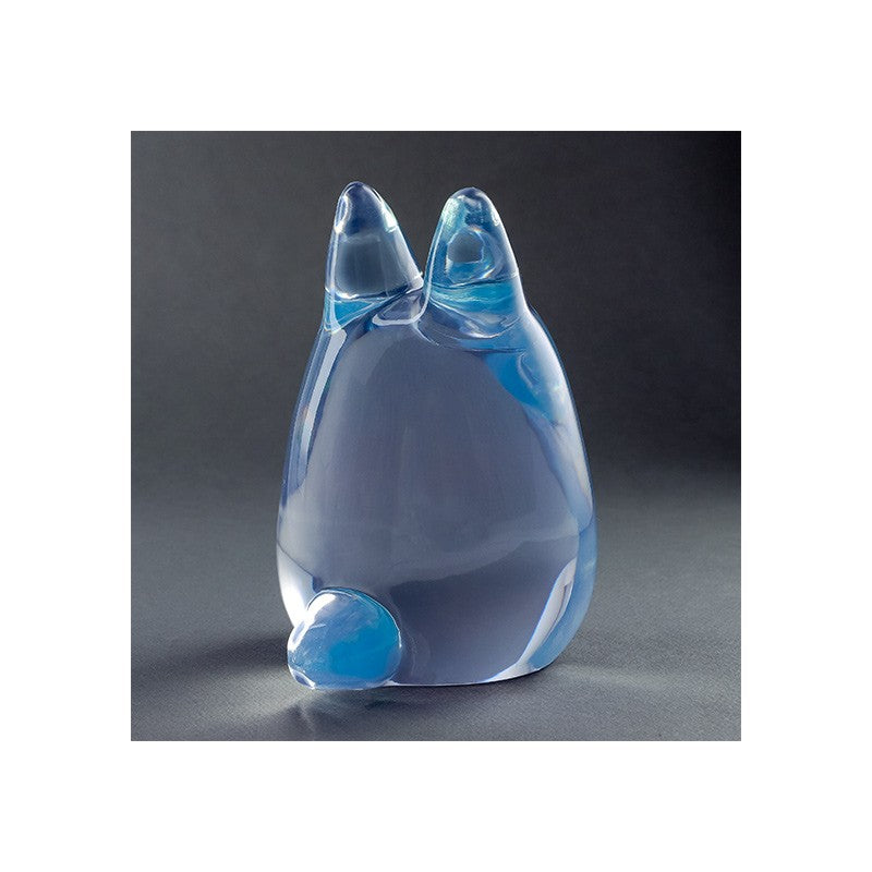 FIGURINE CRISTAL ARC EN CIEL TOTORO BLANC - MON VOISIN TOTORO