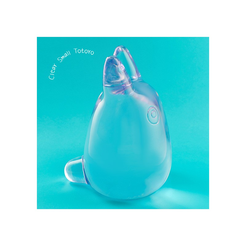 FIGURINE CRISTAL POURPRE TOTORO BLANC - MON VOISIN TOTORO
