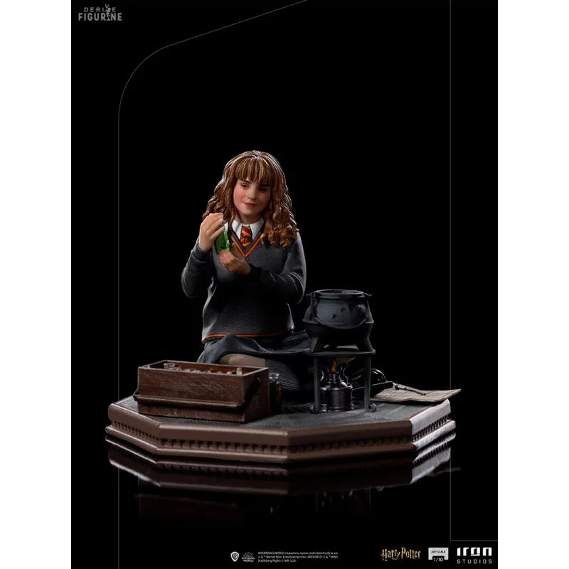Iron Studios - Arts Scale 1/10 - Harry Potter and the Chamber of Secrets - Hermione Granger Polyjuice Statue 9cm - flash vidéo