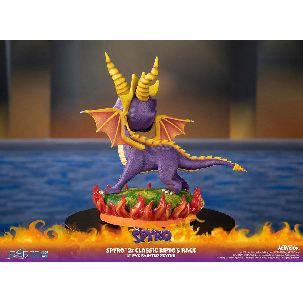 First 4 Figures - Spyro 2 : Classic Ripto's Rage - Spyro Statue Edition Standard 19cm