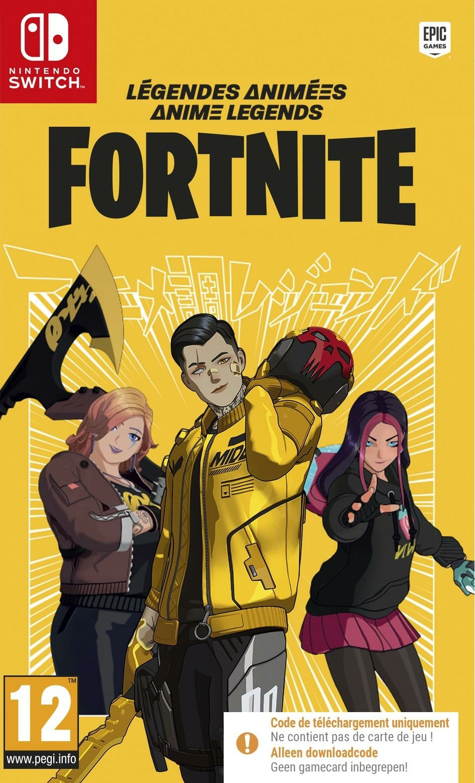 Fortnite - Légendes Animées (Code-in-a-box)Digital - flash vidéo