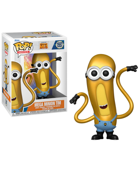 Funko Pop! Movies: Despicable Me 4 - Mega Minion Tim - flash vidéo