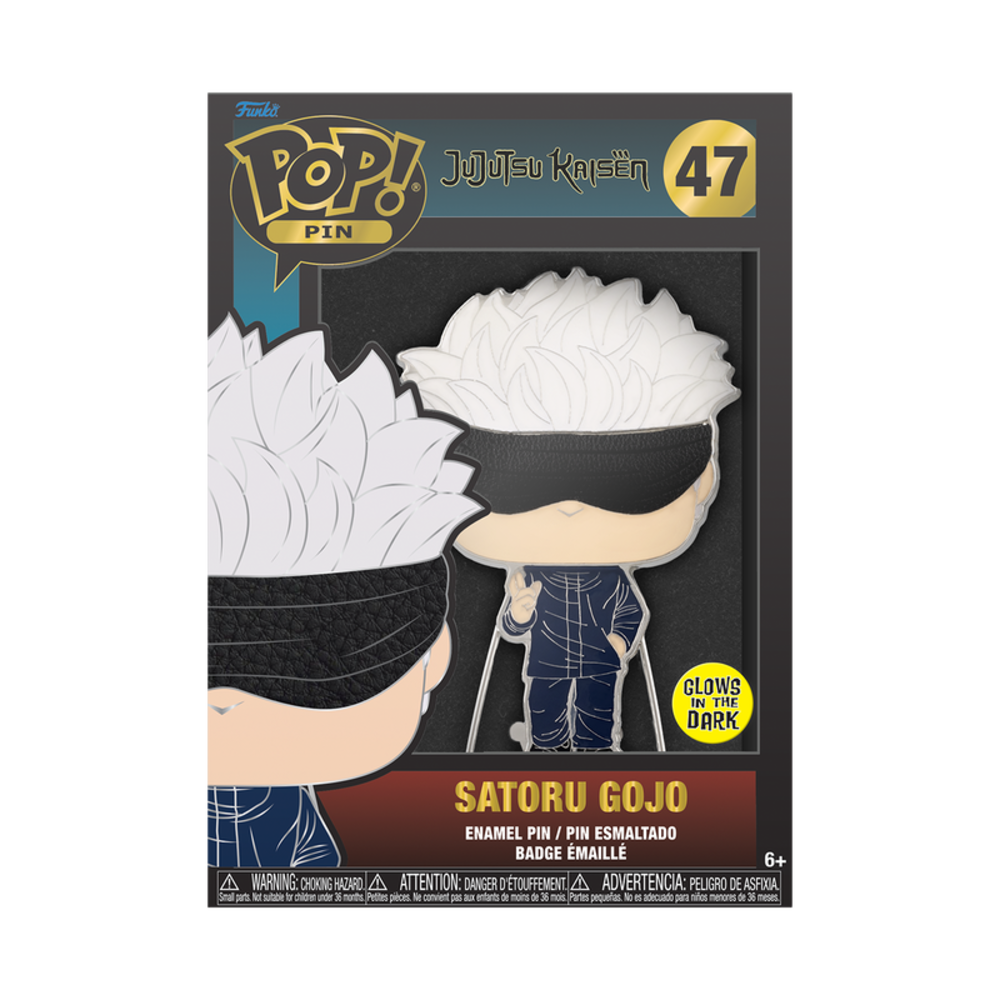 Funko Pop! Pin: Jujutsu Kaisen - Satoru Gojo - CONFIDENTIAL - flash vidéo