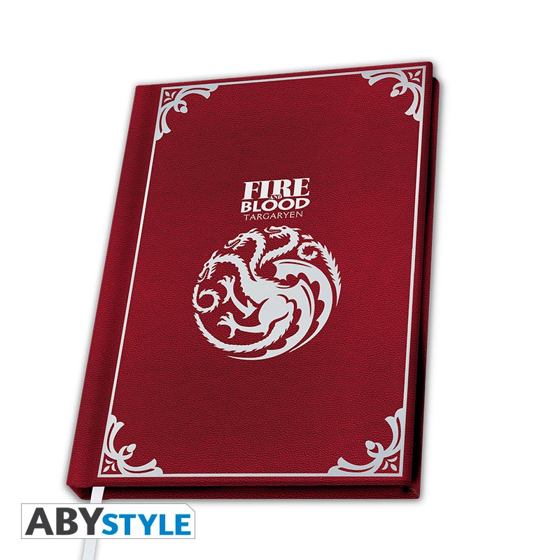 § Game of Thrones - Cahier A5 Premium Targaryen
