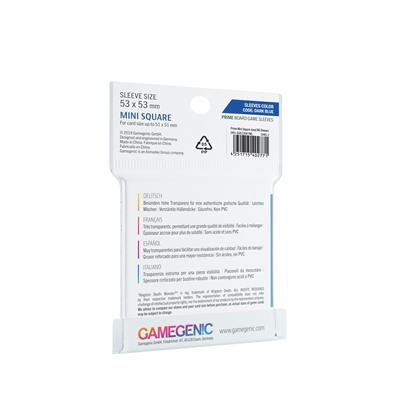 GG : 50 sleeves Dark Blue Prime 53x53 Mini Square