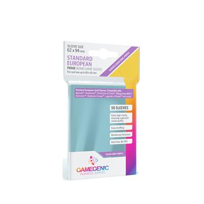 GG : 50 sleeves Prime 62x94 Standard EU Purple