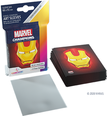 GG : 50 sleeves Marvel Champions Iron Man