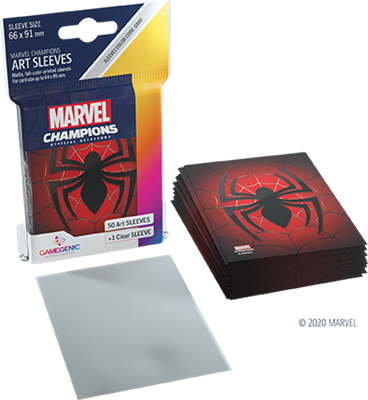 GG : 50 sleeves Marvel Champions Spider Man