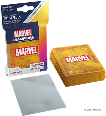 GG : 50 sleeves Marvel Champions Marvel Orange