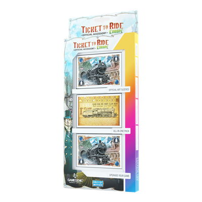 GG : Pack Sleeves Les Aventuriers du Rail Europe