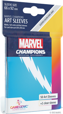 GG : 50 sleeves Marvel Champions Quicksilver