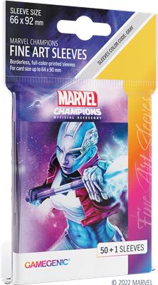 GG : 50 sleeves Marvel Champions FINE ART Nebula