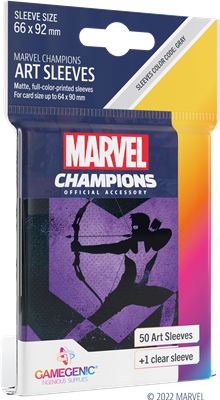 GG : 50 sleeves Marvel Champions Hawkeye