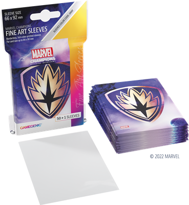GG : 50 sleeves Marvel Champions Guard. Galaxy