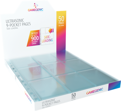 GG : 50 Pages 9 Pocket Ultrasonic Sideload.