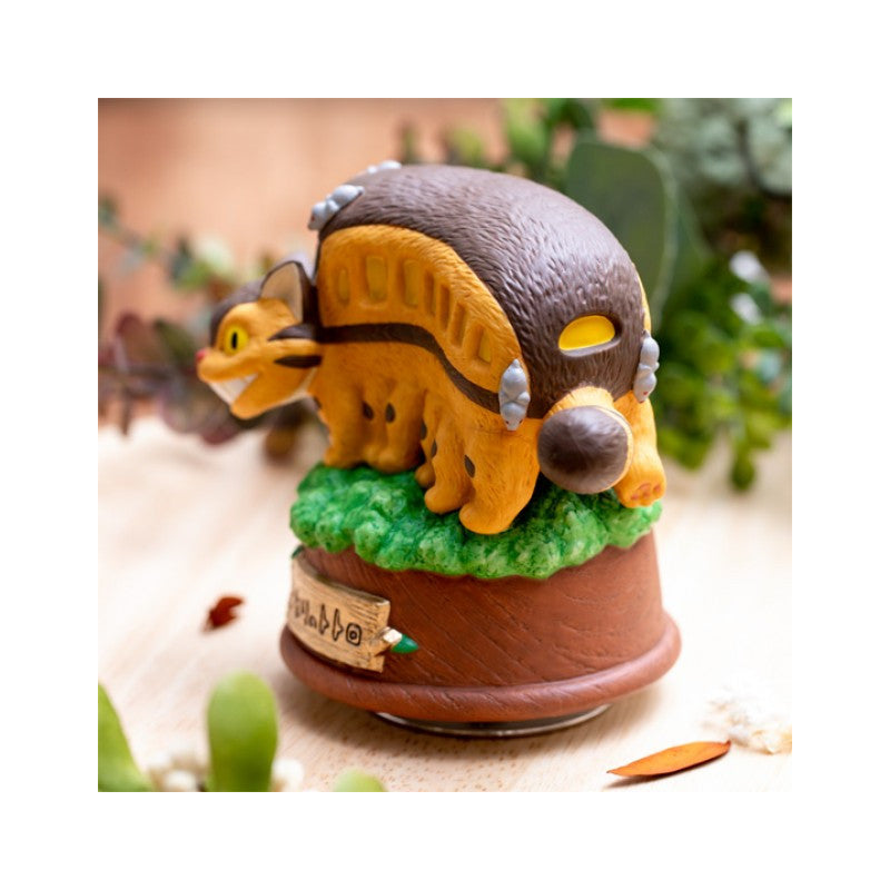 GRANDE STATUE MUSICALE CHATBUS - MON VOISIN TOTORO