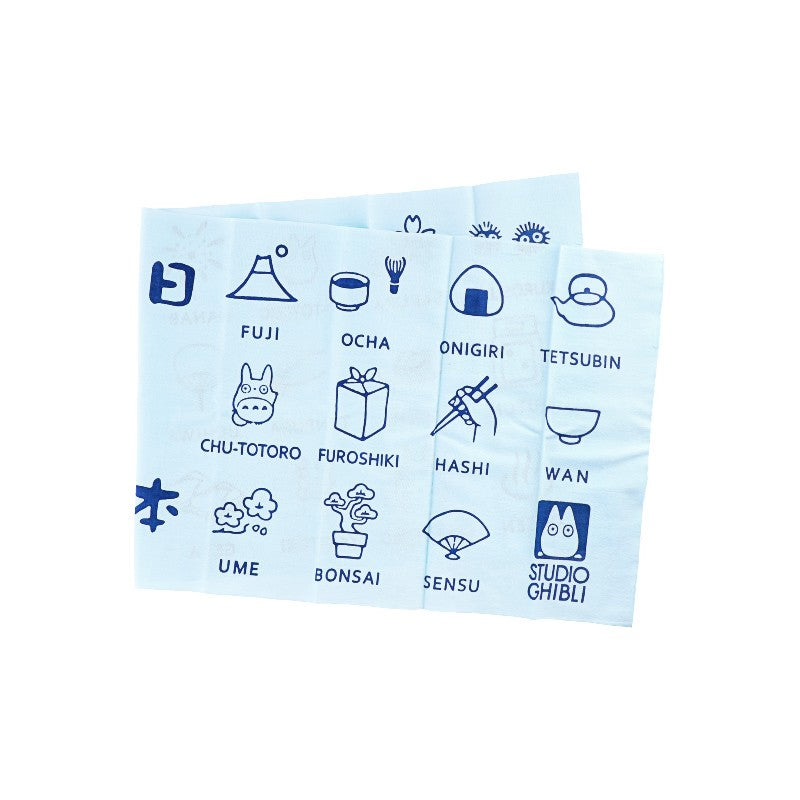 GRANDE SERVIETTE ICONES DU JAPON 90X34 CM - MON VOISIN TOTORO