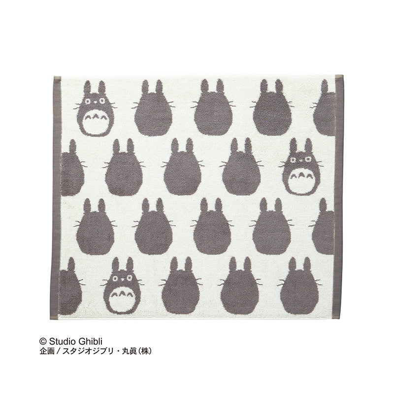 Ghibli - Mon Voisin Totoro - Grande Serviette Silhouette Gros Totoro 50X60cm