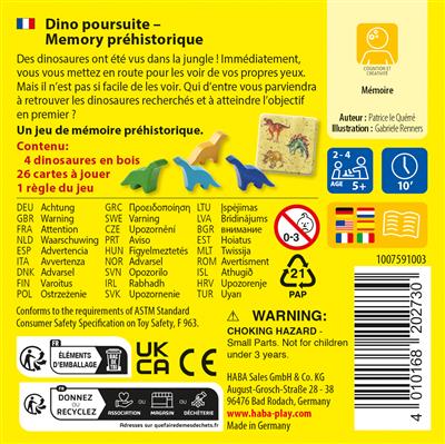 Dino poursuite
