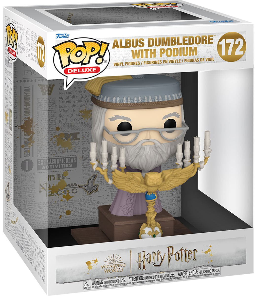Funko Pop! Deluxe: Harry Potter: The Prisoner of Azkaban 20th Anniversary - Albus Dumbledore with Podium - flash vidéo