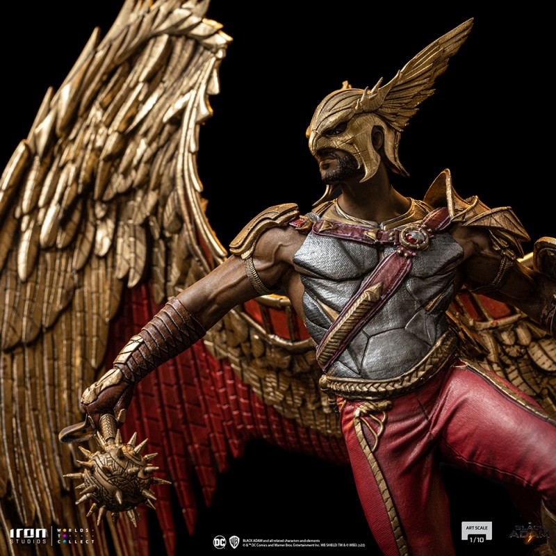HAWKMAN - BLACK ADAM ART SCALE 1/10