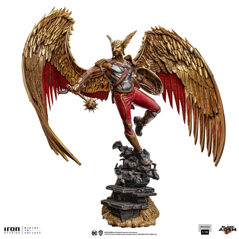 HAWKMAN - BLACK ADAM ART SCALE 1/10