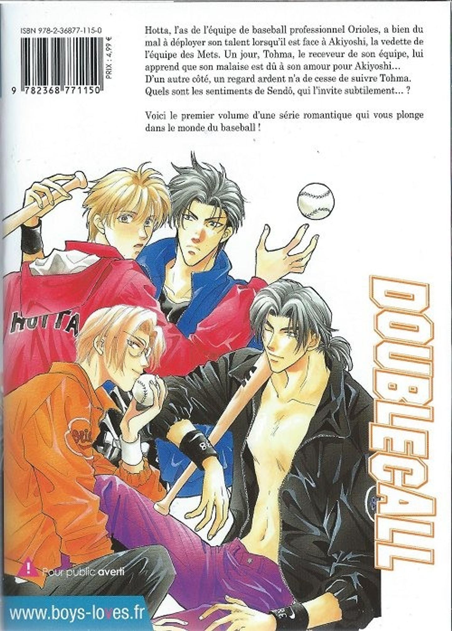 Double Call - Tome 01 - Livre (Manga) - Yaoi - flash vidéo