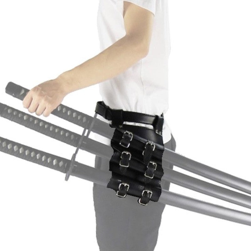 Ceinture 3 Katanas - flash vidéo