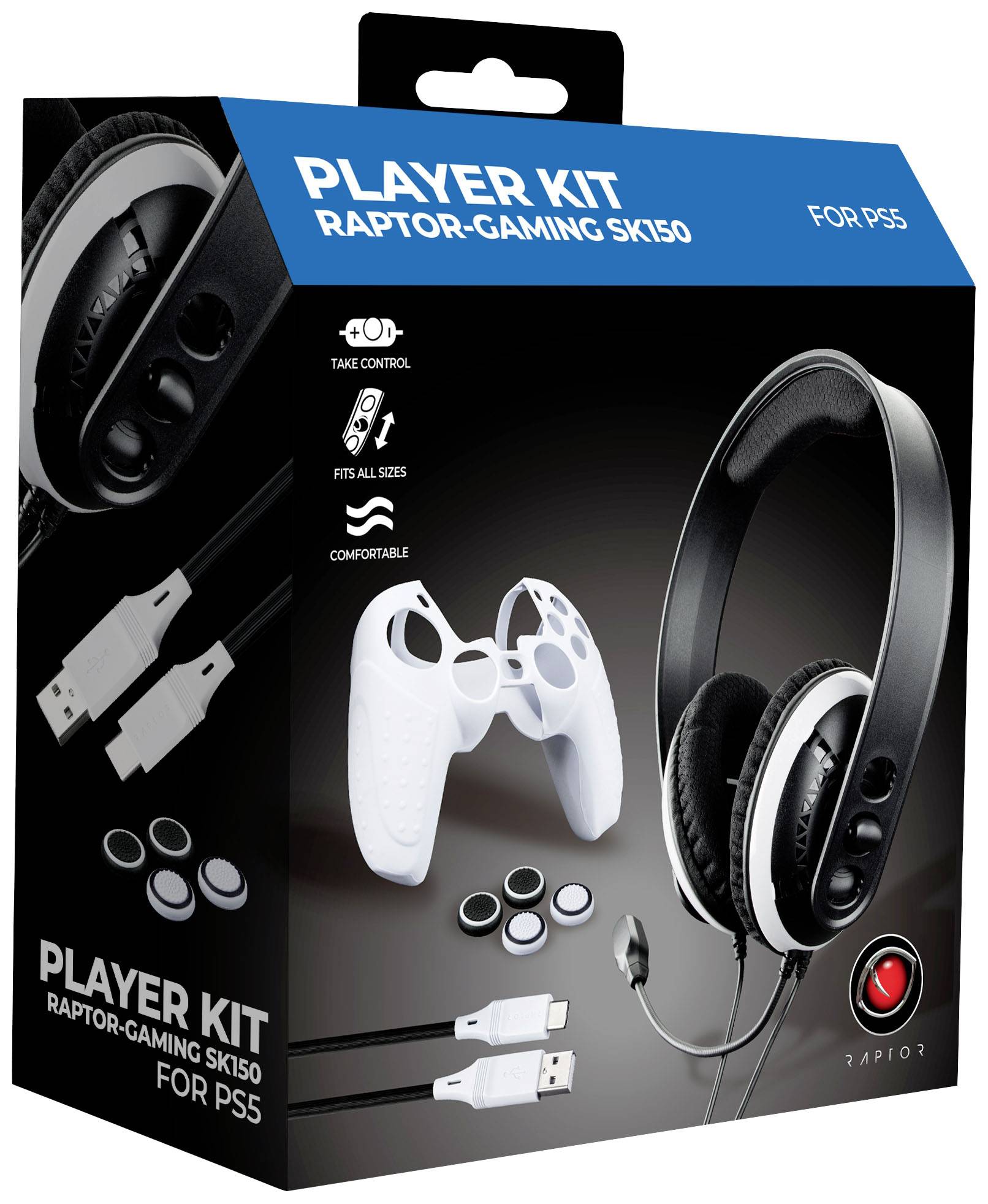 Raptor Gaming - Kit de démarrage pour PS5