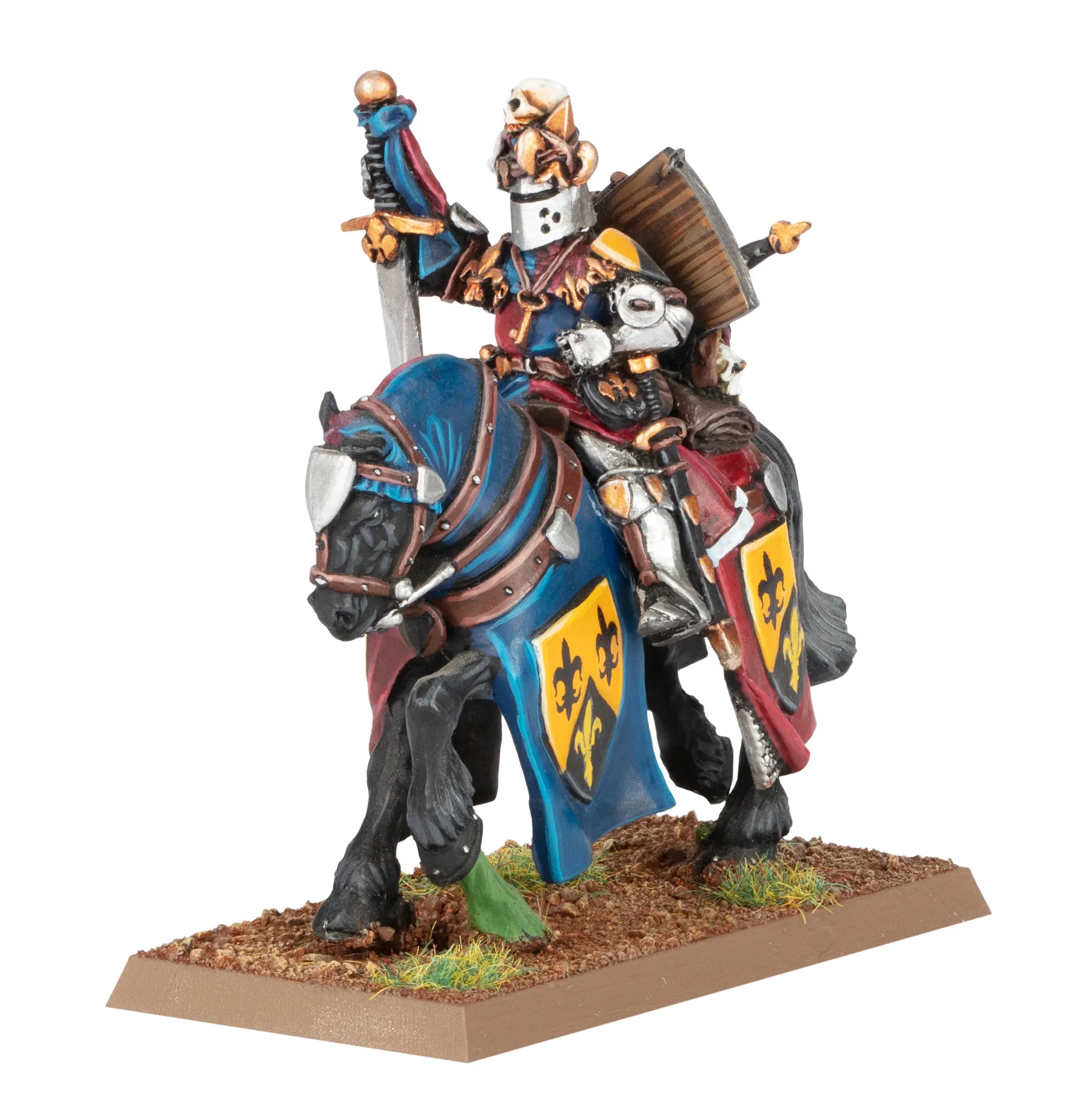 État-major de Chevaliers de la Quête Bretonniens