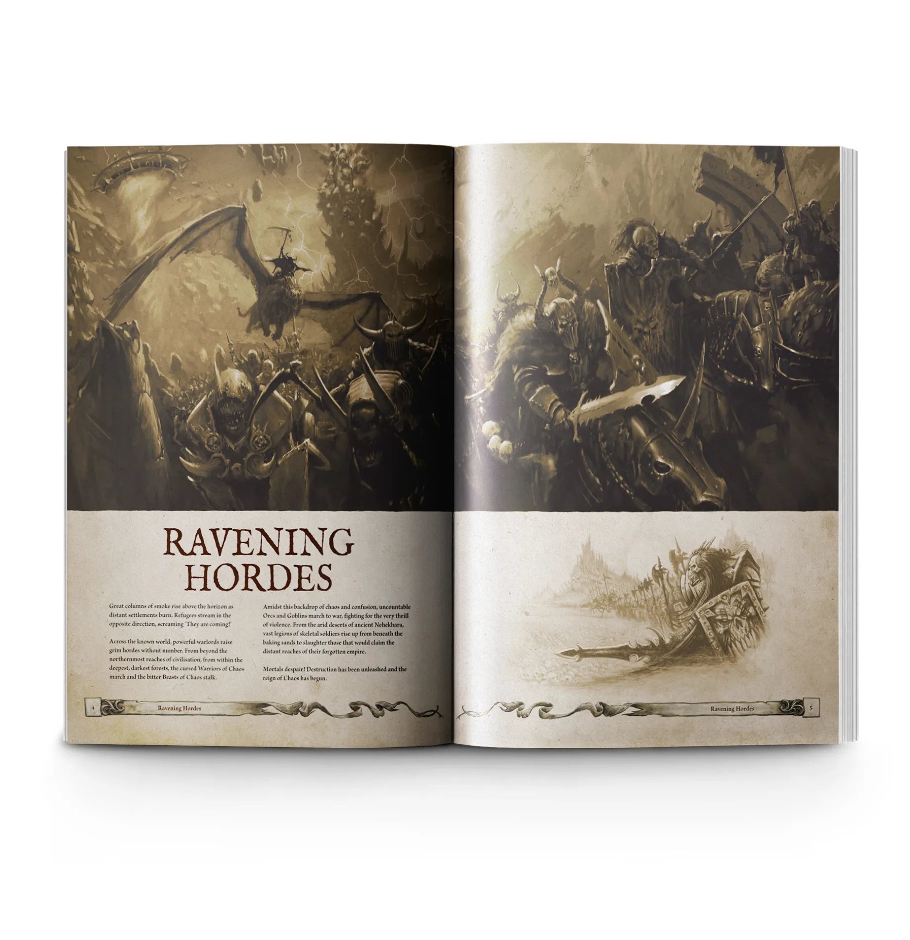 Warhammer: The Old World - Ravening Hordes (Anglais)