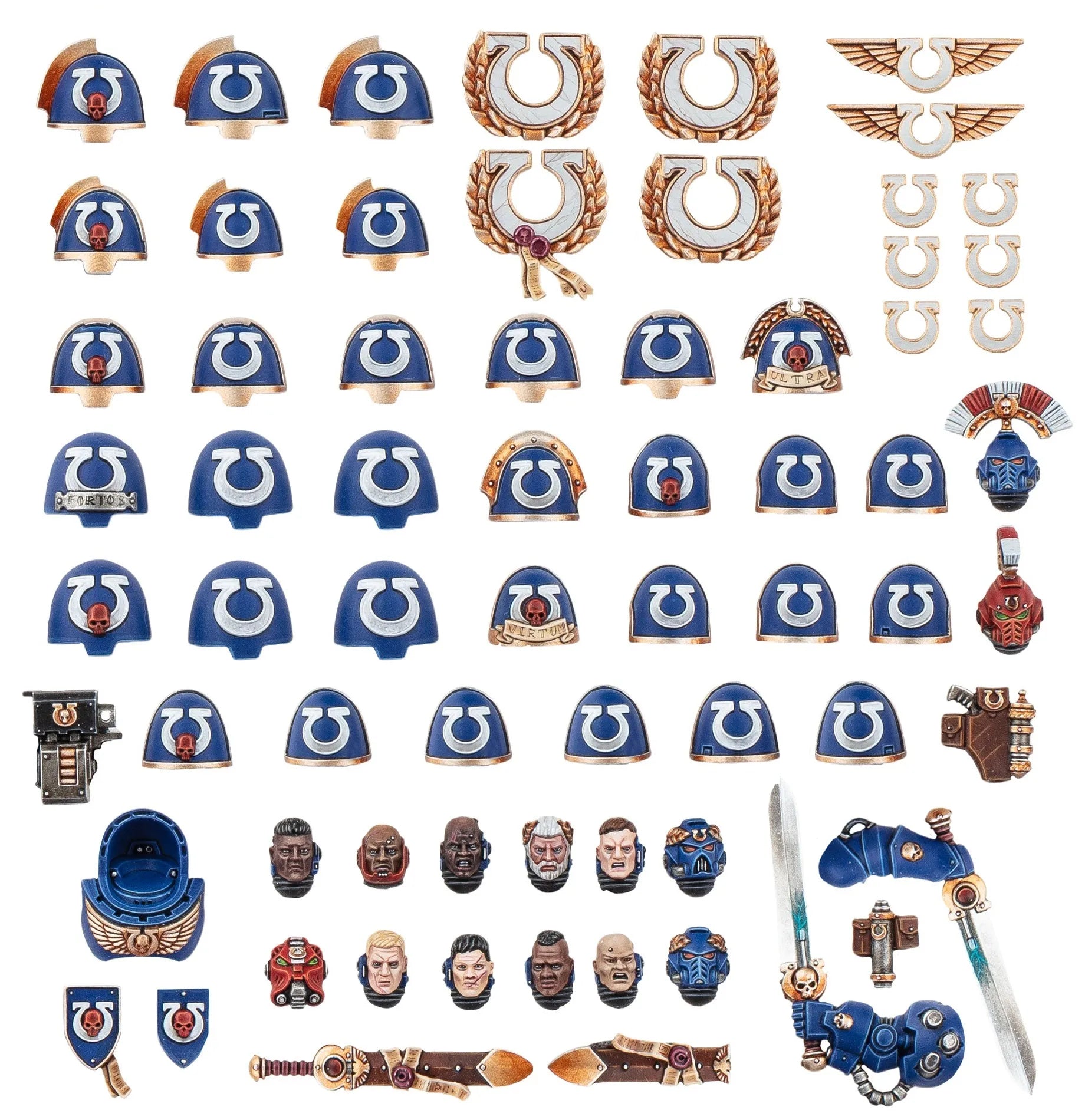 Améliorations et Décalcos des Ultramarines