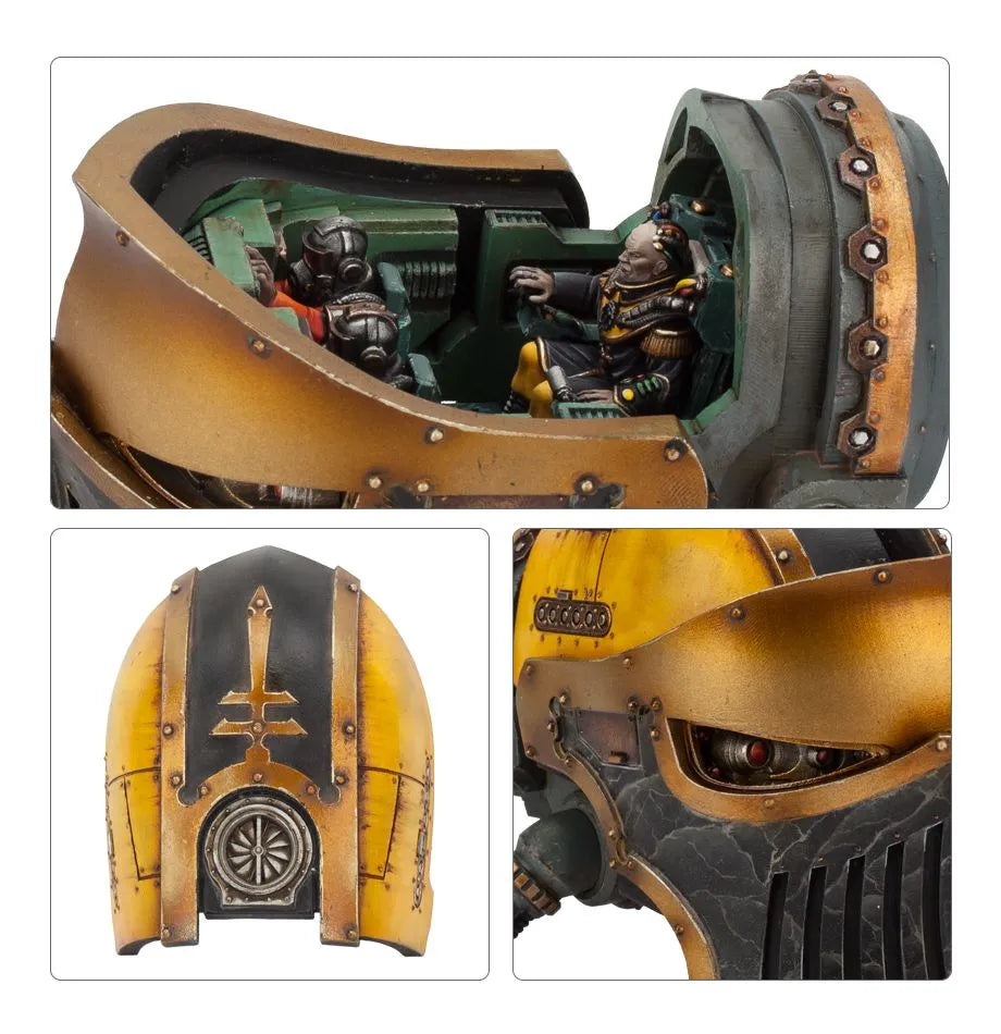 Mars-Alpha Pattern Warbringer Titan Head
