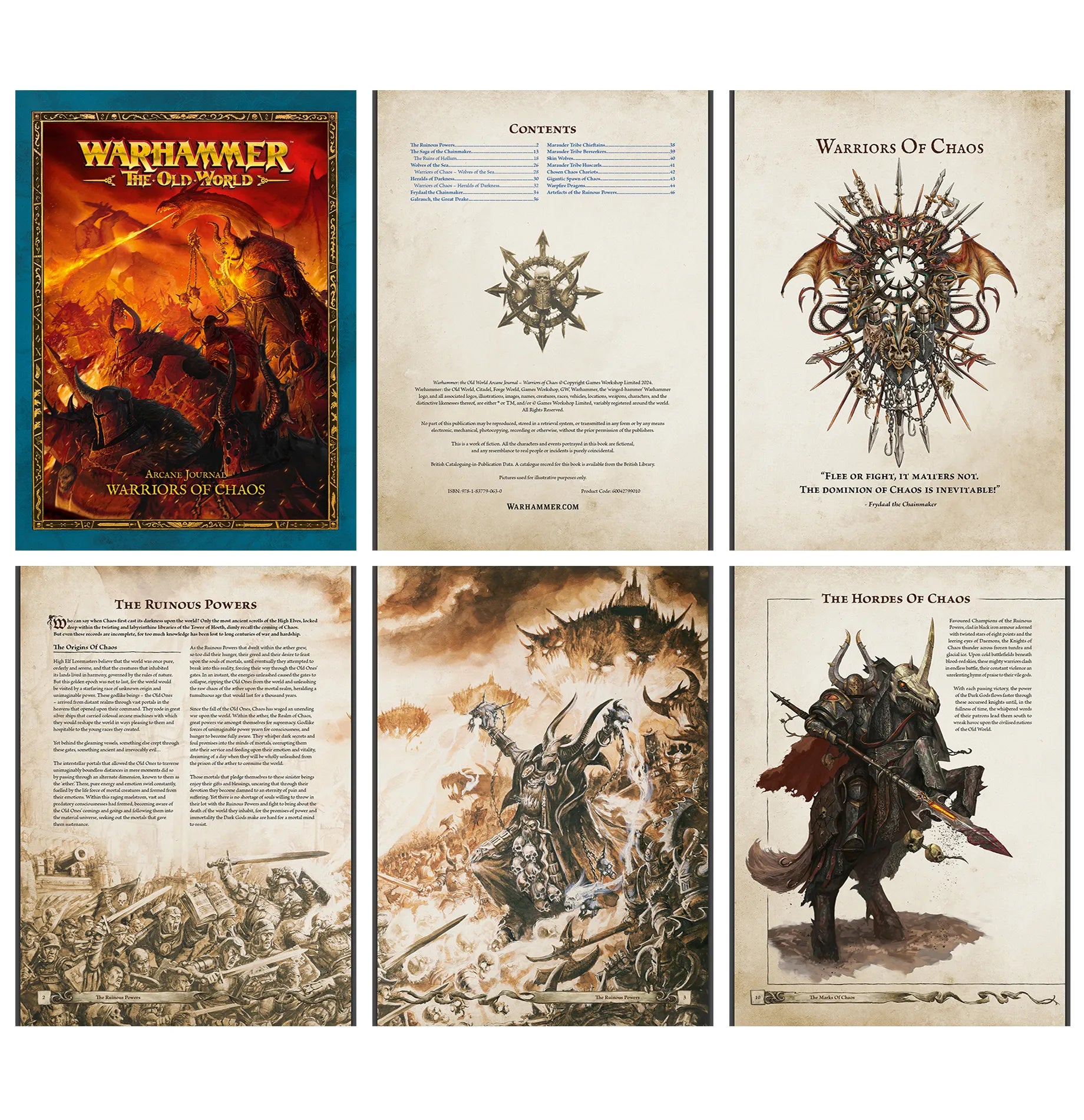 Arcane Journal: Warriors of Chaos (ePub) (Anglais)