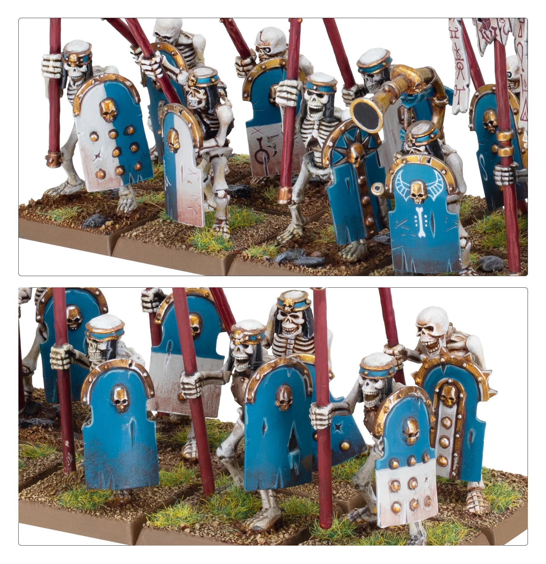 Guerriers/Archers Squelettes des Rois des Tombes