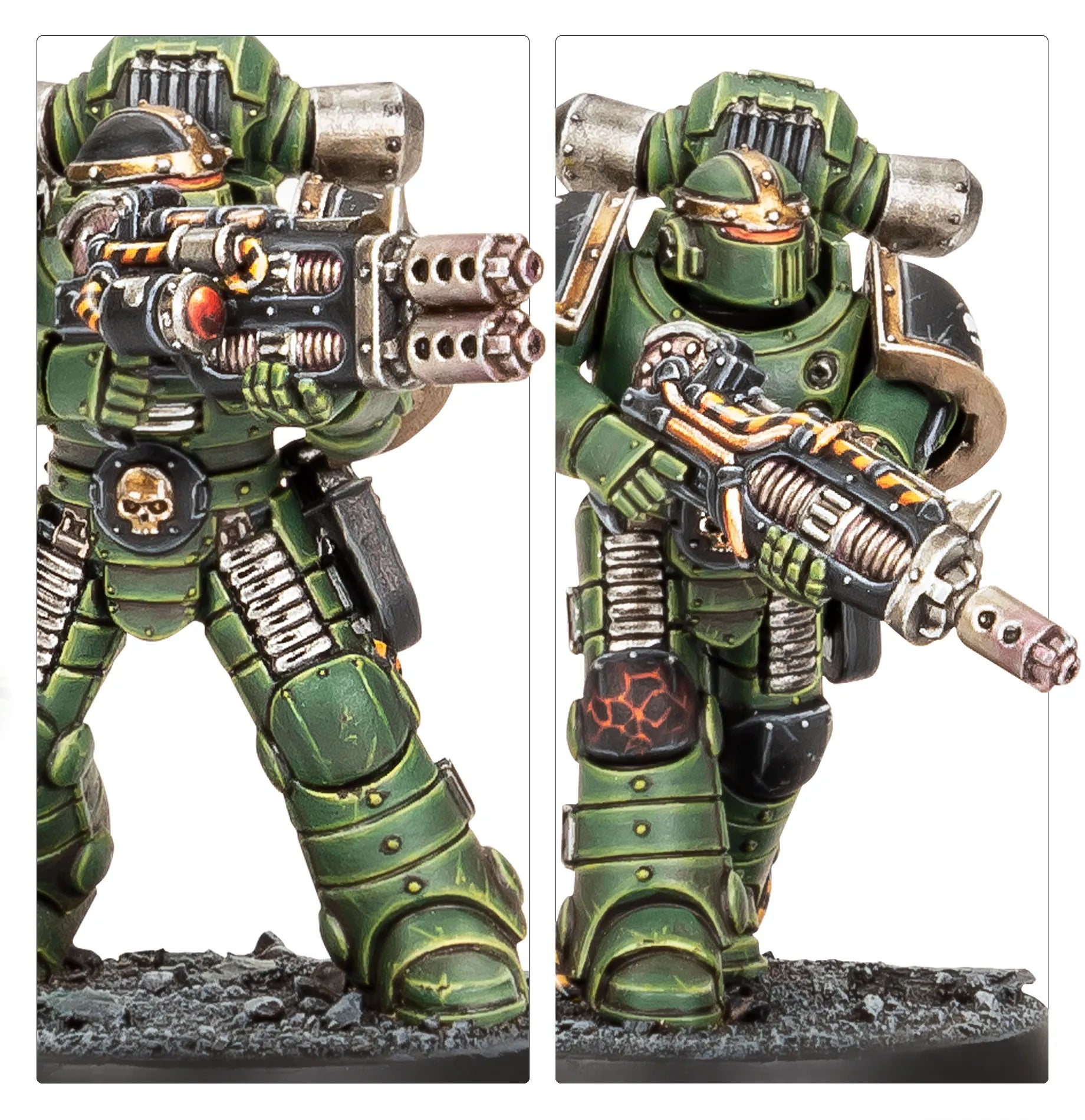 Escouade de Vétérans Tactiques MkII avec Armes Désintégratrices