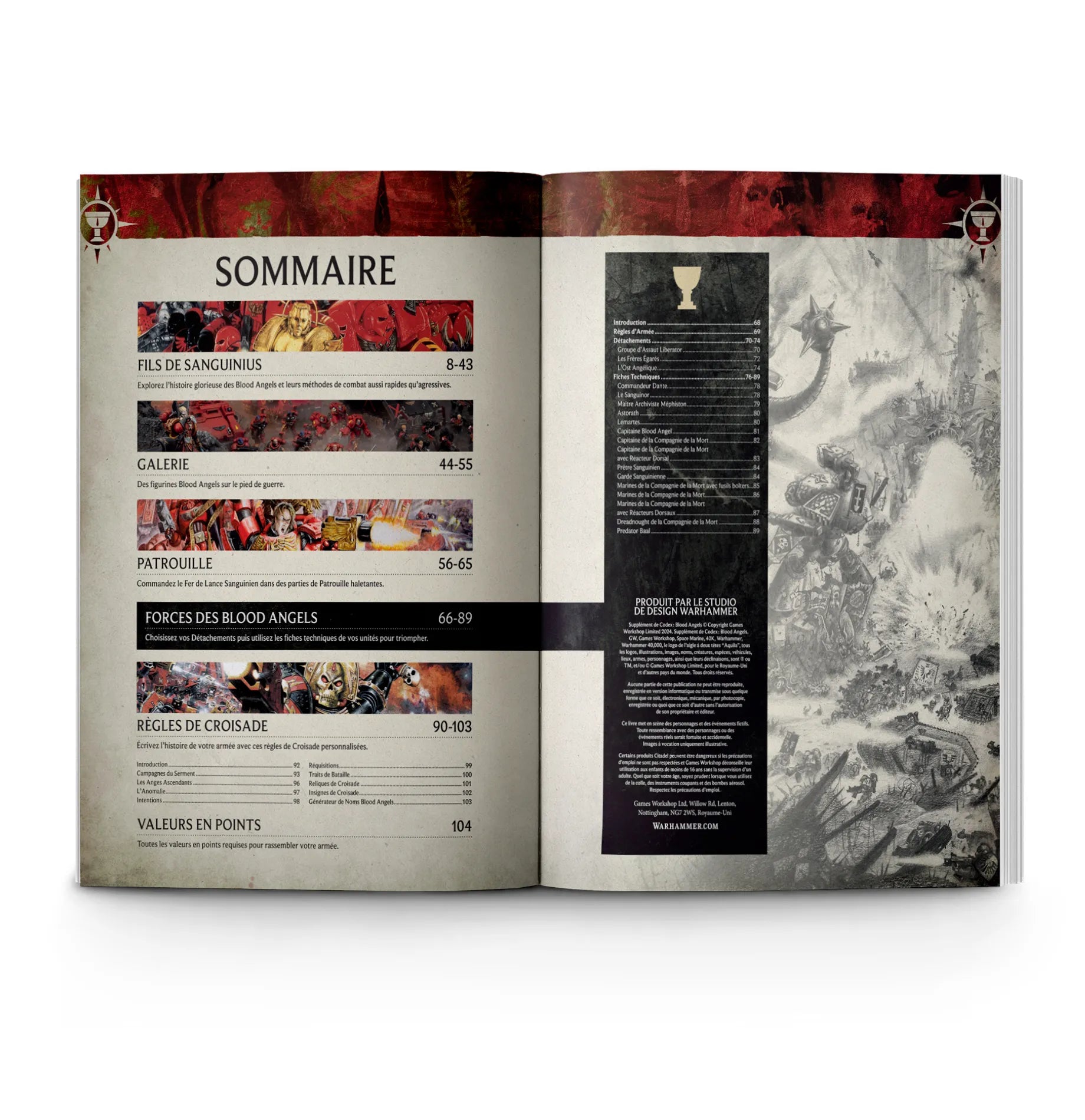 Supplément de Codex: Blood Angels