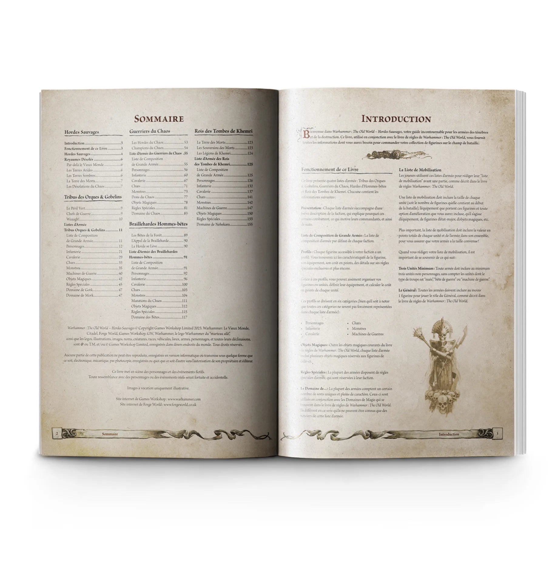 Warhammer: The Old World - Hordes Sauvages