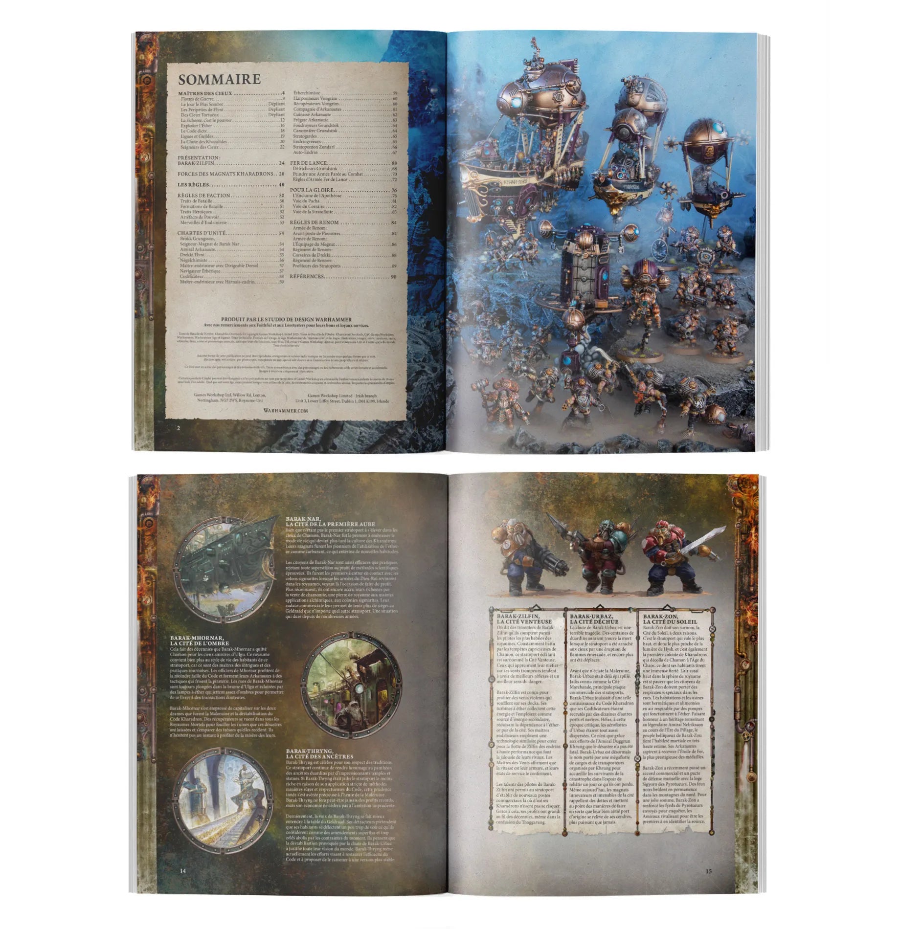 Tome de Bataille de l'Ordre: Kharadron Overlords