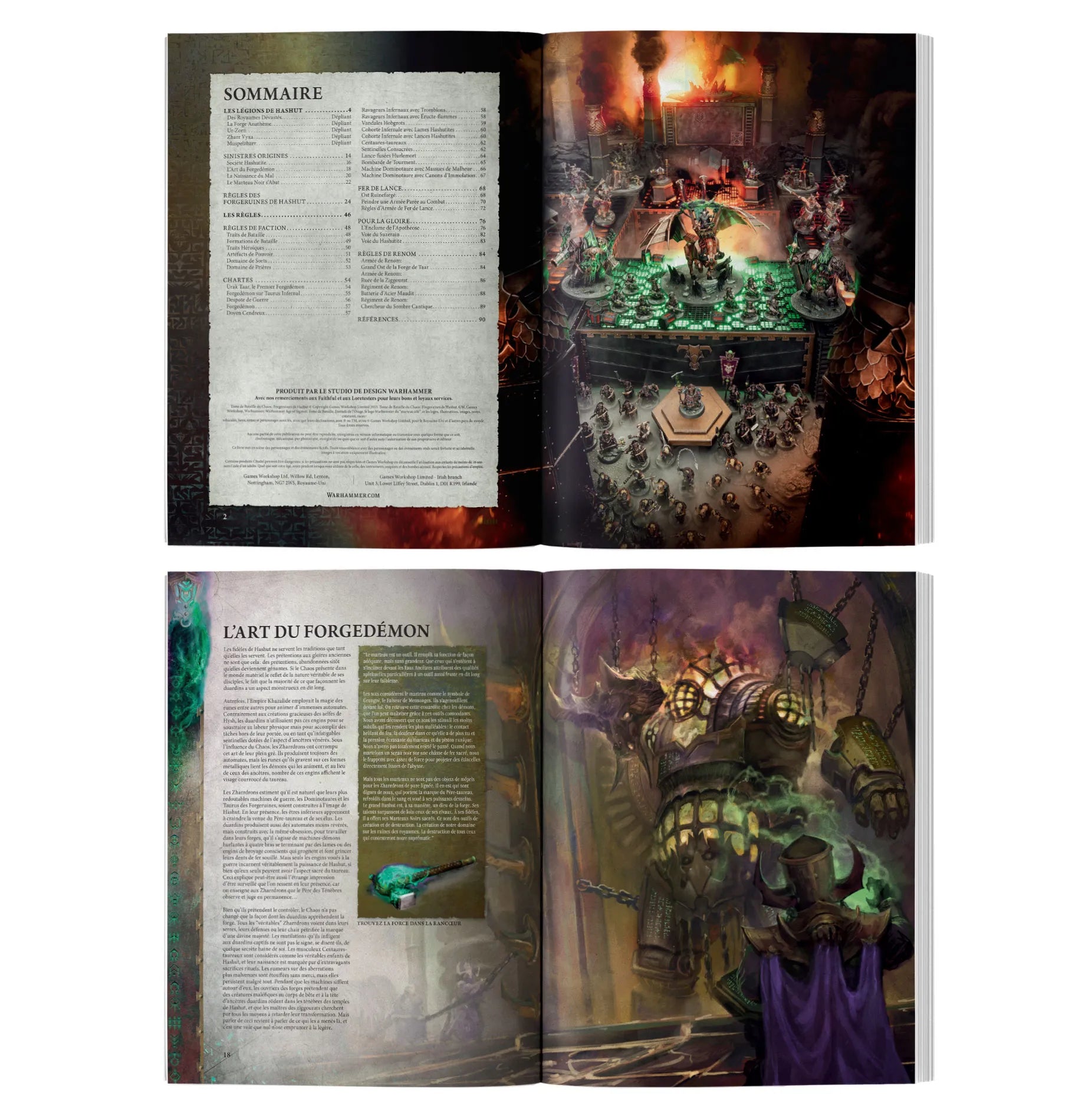 Tome de Bataille du Chaos: Helsmiths of Hashut