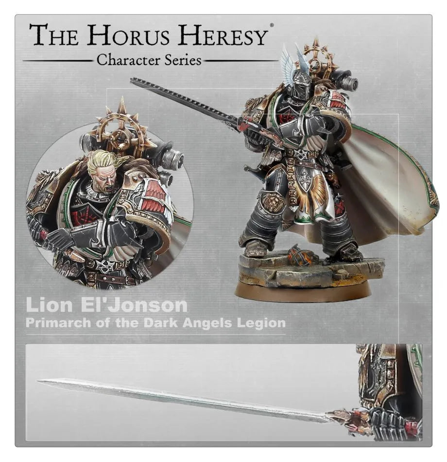 Lion El'Jonson, Primarque de la Légion des Dark Angels