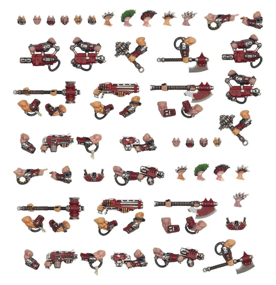Armes et améliorations Goliath