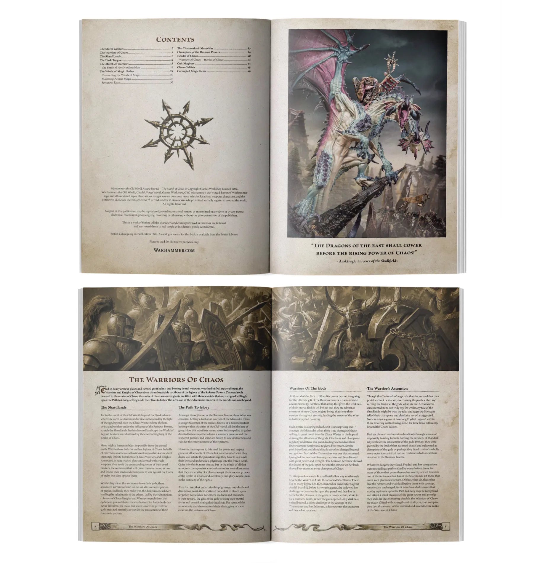 Arcane Journal: The March of Chaos (Anglais)