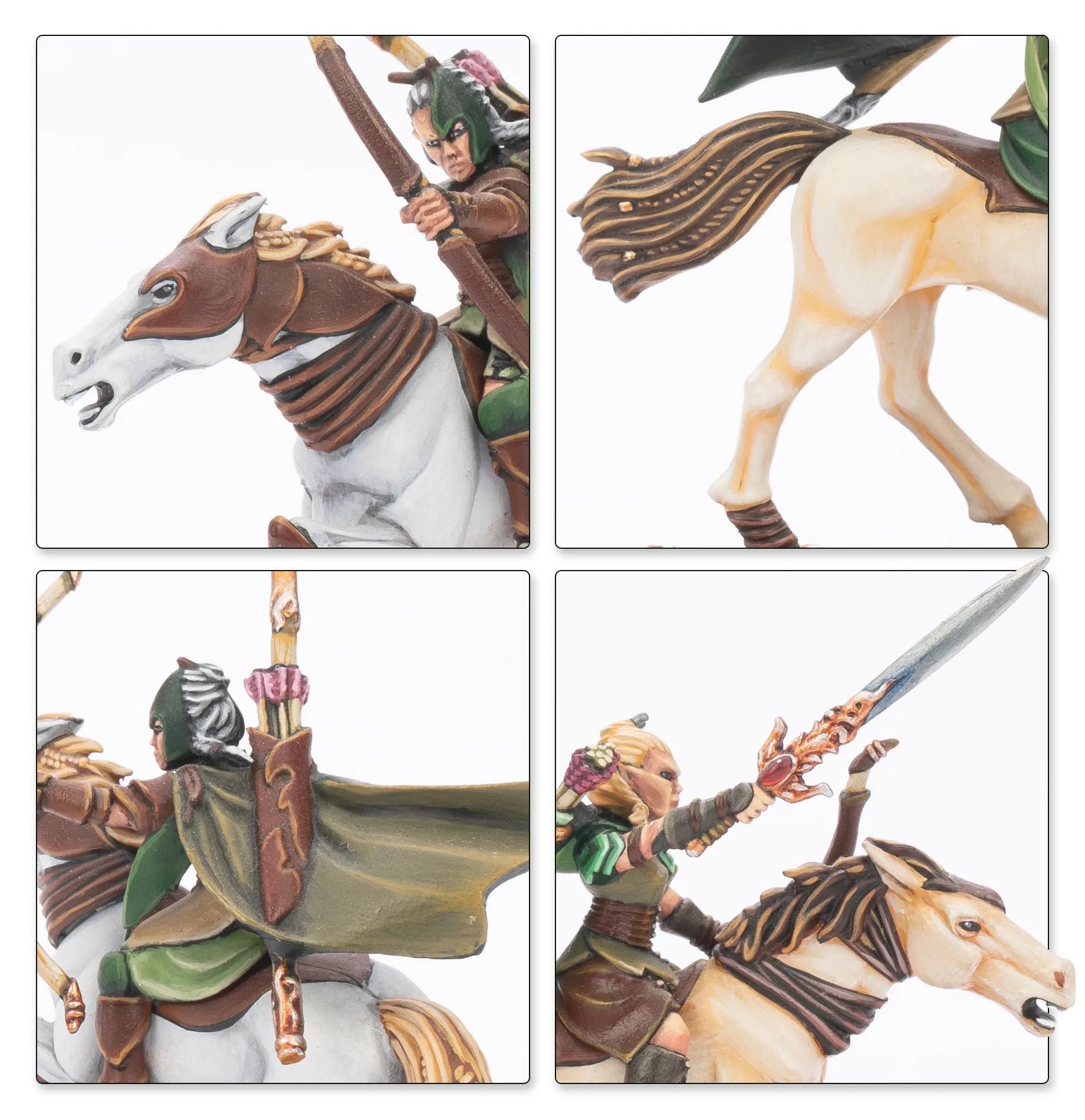 Royaumes Elfes Sylvains: Armée de Colonne de Bataille