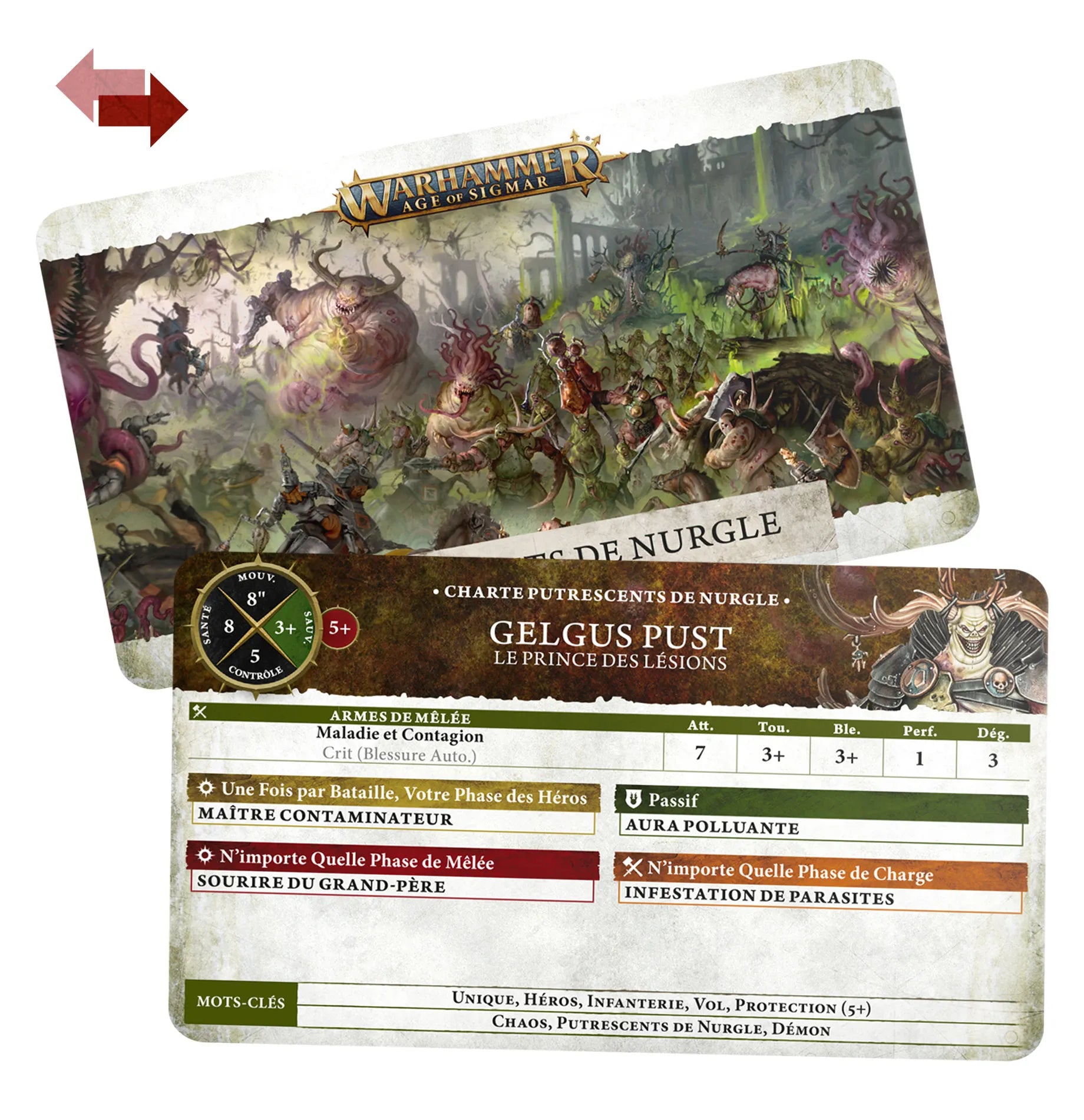 Cartes de Charte: Maggotkin of Nurgle