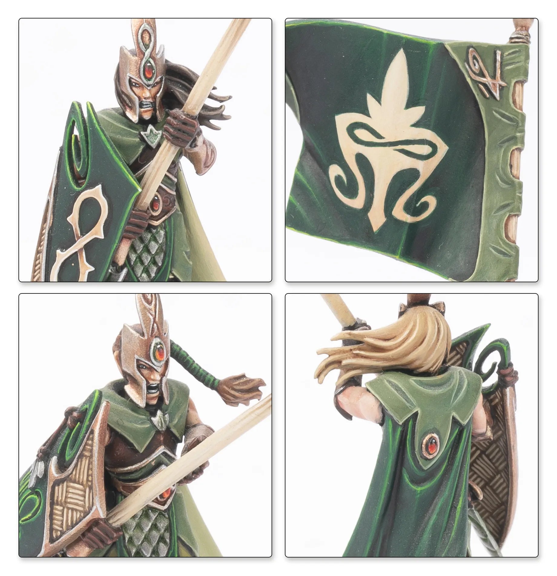 Royaumes Elfes Sylvains: Armée de Colonne de Bataille