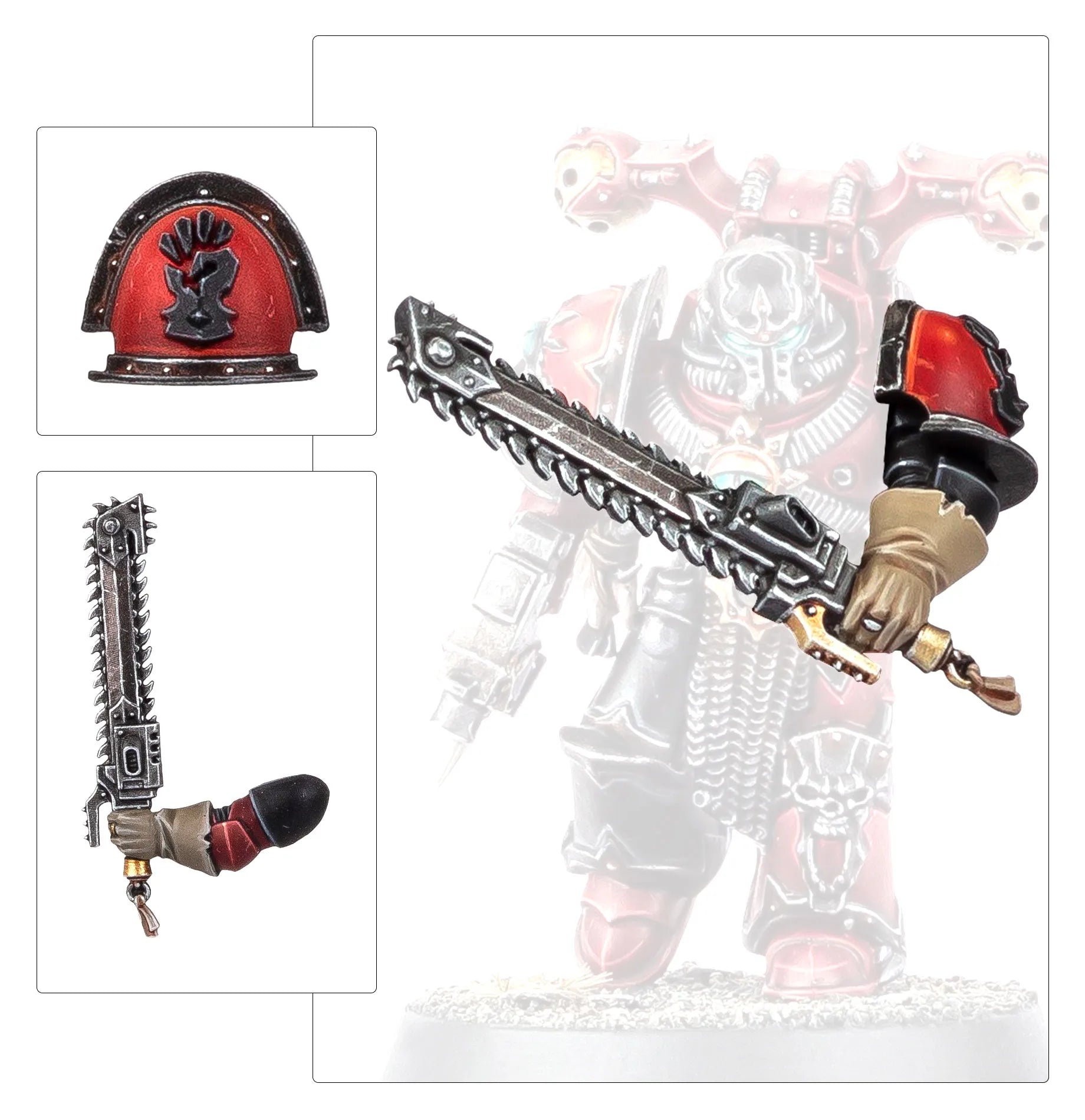 Améliorations et Décalcos Red Corsairs